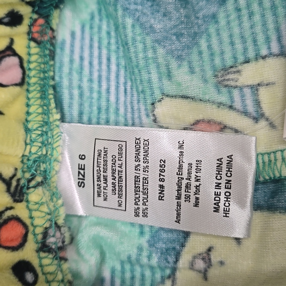 Pokemon Plaid Pikachu Pajamas - Picture 7 of 7